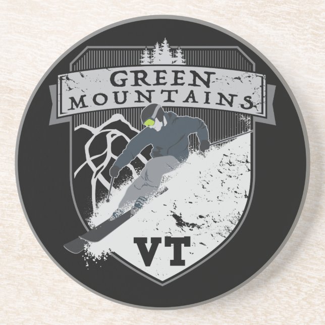 Ski Green Mountains, VT Coaster (Front)