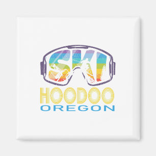 Ski Hoodoo Oregon Skiing Vacation Magnet