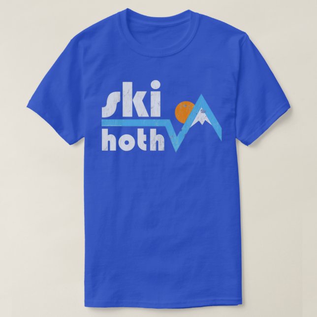 Ski Hoth T-Shirt (Design Front)