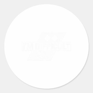 Ski Ice Skiing Winter Sport Downhill Snow Lover Classic Round Sticker