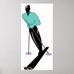 SKI INSTRUCTOR POSTER