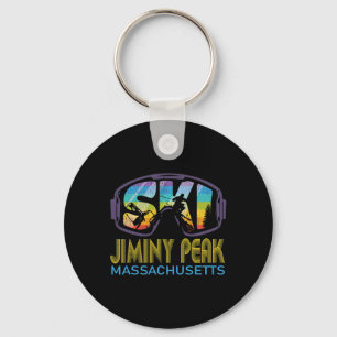 Ski Jiminy Peak Machusetts Skiing Vacation  Key Ring