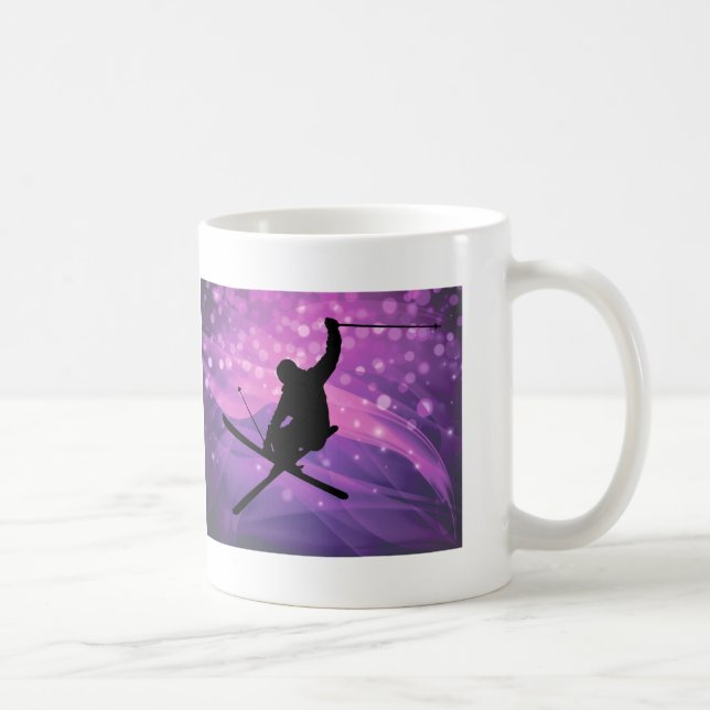 Ski Jump Coffee Mug (Right)
