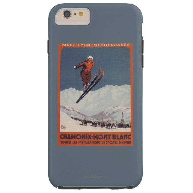 Ski Jump - PLM Olympic Promo Poster Case-Mate iPhone Case (Back)
