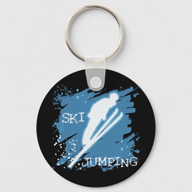 SKI JUMPING KEY RING (Front)