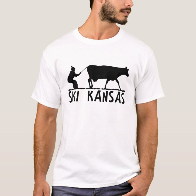 Ski Kansas T-Shirt (Front)