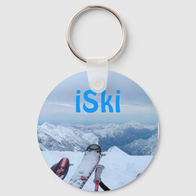Ski Keychain (Front)