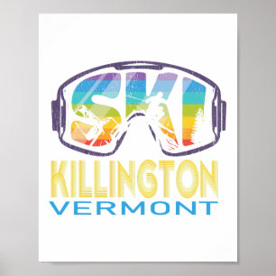 Ski Killington Vermont Skiing Vacation  Poster