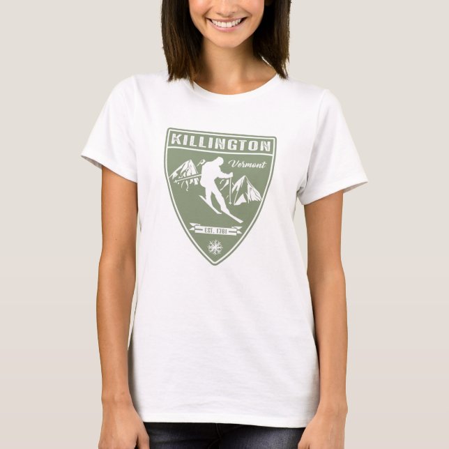 Ski Killington Vermont T-Shirt (Front)