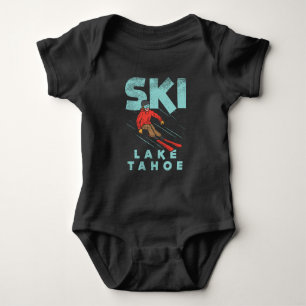 Ski Lake Tahoe Baby Bodysuit