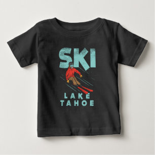 Ski Lake Tahoe Baby T-Shirt
