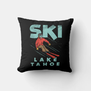 Ski Lake Tahoe Cushion