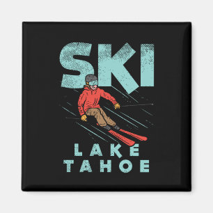 Ski Lake Tahoe Magnet