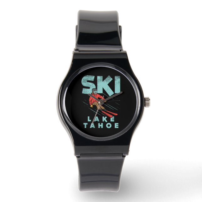 Ski Lake Tahoe  Watch (Front)