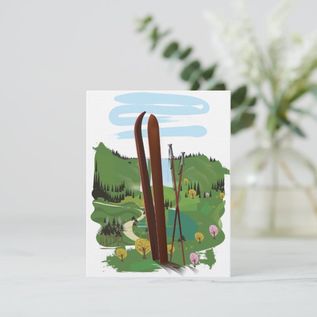 Ski landscape (Standing Front)