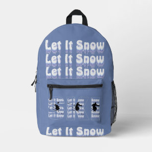 Ski Let It Snow Backpack