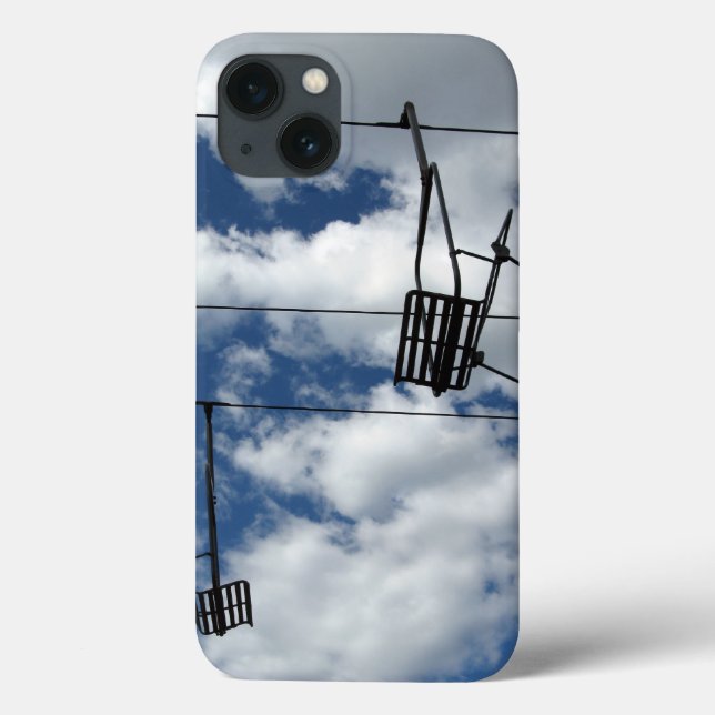 Ski Lift and Sky Case-Mate iPhone Case (Back)