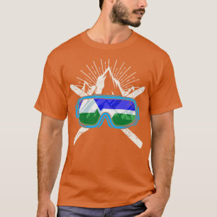Ski Loveland Colorado Skier Skiing Winter Sports T-Shirt