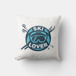 Ski Lover Winter Sports Cushion