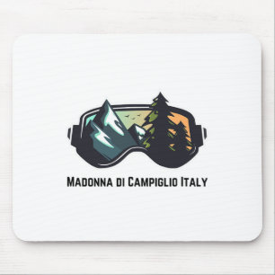 Ski Madonna Di Campiglio Italy Mountain Skiing T M Mouse Pad