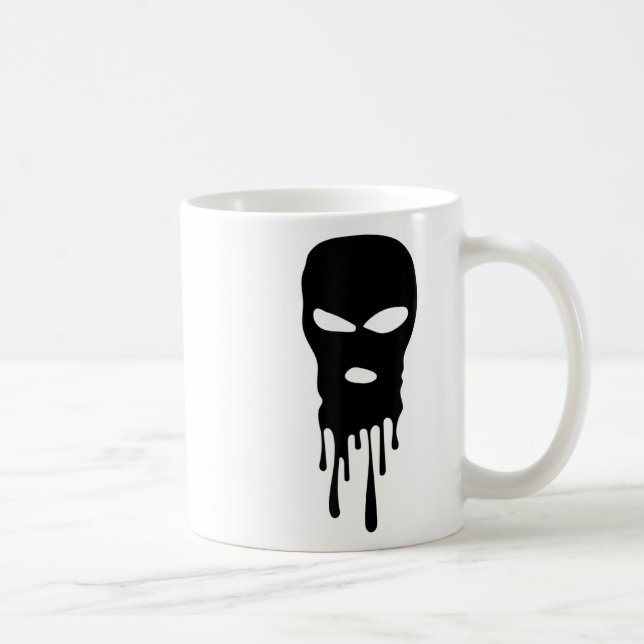 Ski Mask Balaclava Bandit Mask Robber Mask Hip Hop Coffee Mug (Right)