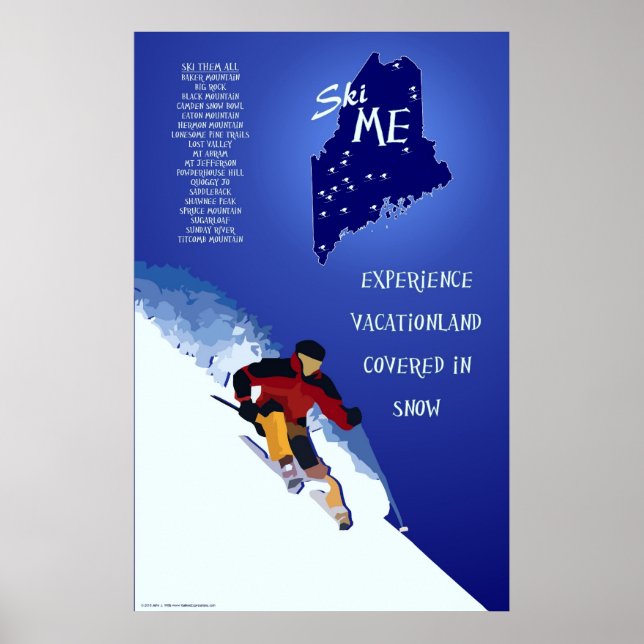 Ski ME Poster (Front)