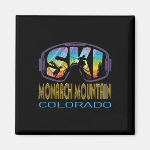 Ski Monarch Mountain Colorado Skiing Vacation Magnet