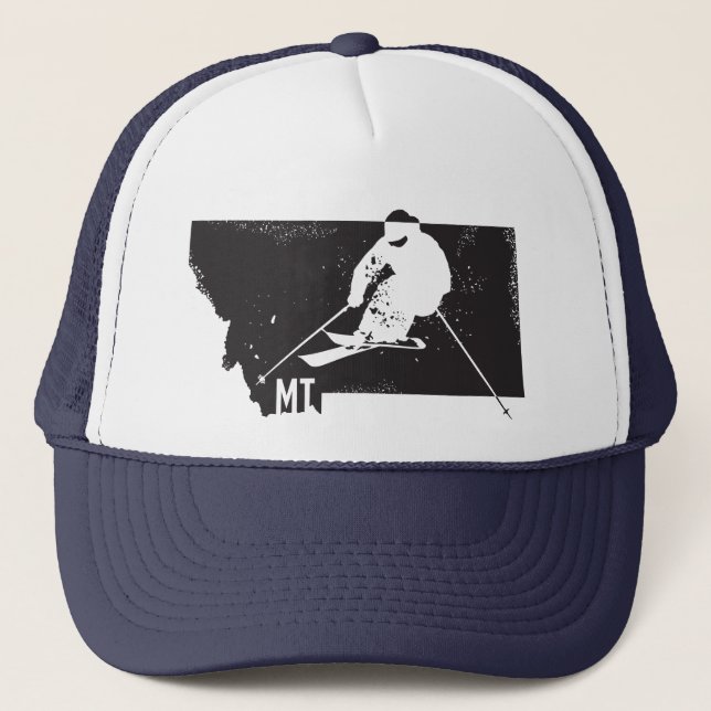 Ski Montana Trucker Hat (Front)