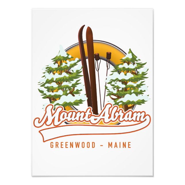 Ski Mount Abram Greenwood Photo Print (Front)