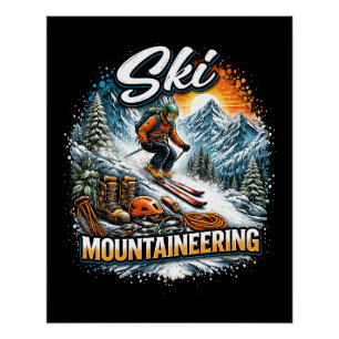 Ski Mountaineering Poster