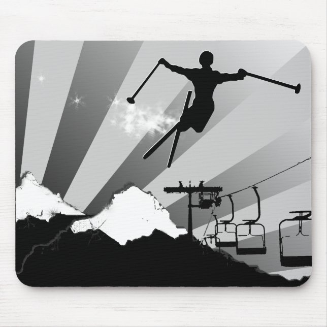 ski. mouse pad (Front)