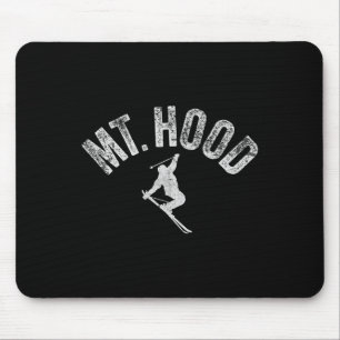 Ski Mt Hood Or (oregon) Cool Mount Hood Winter Ski Mouse Pad