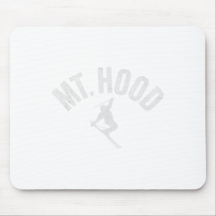 Ski Mt Hood Or (oregon) Cool Mount Hood Winter Ski Mouse Pad