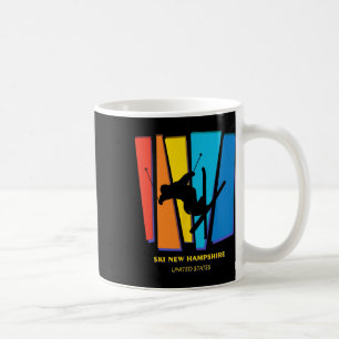 Ski New Hampshire United States Ski Skiing Skier  Coffee Mug