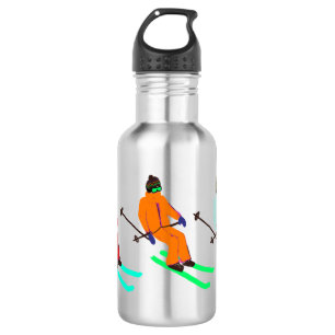 Ski Opening Skier 532 Ml Water Bottle