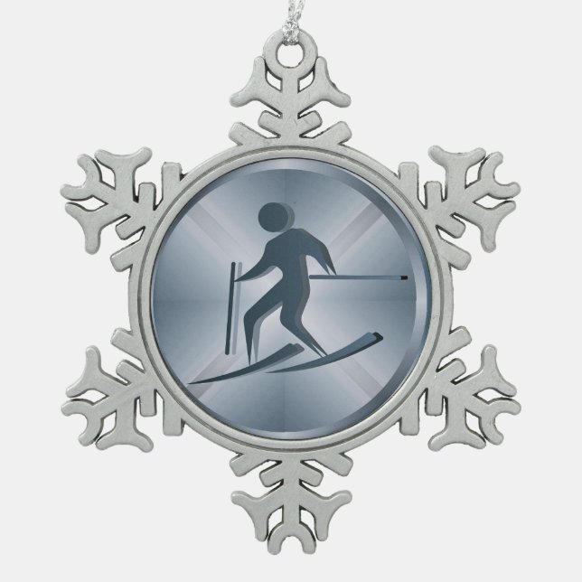 Ski Ornament - SRF (Front)