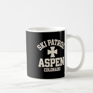 Ski Patrol Aspen Colorado Skiing And Snowboarding Coffee Mug