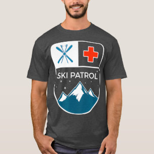 Ski Patrol Winter Slopes Skiing Snowboarding T-Shirt