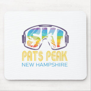 Ski Pats Peak New Hampshire Skiing Vacation  Mouse Pad