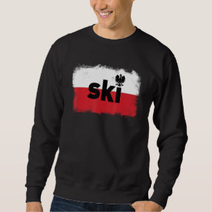 SKI Polish Heritage Surname Ancestry Dyngus Day Sweatshirt