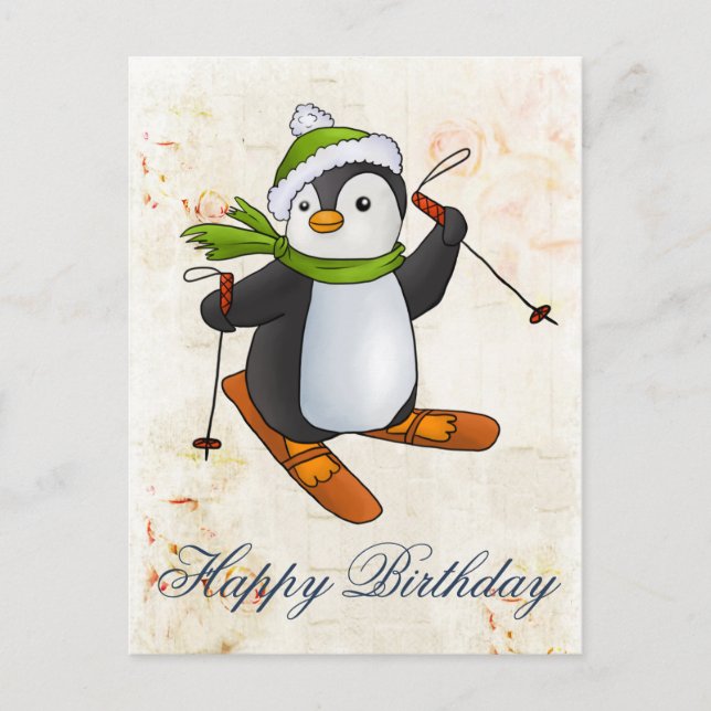 Ski Postcard (Front)