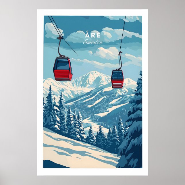 Ski Print Åre Sweden 1 (Front)