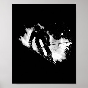 Ski Racer Sports Biathlon Biathlons Poster