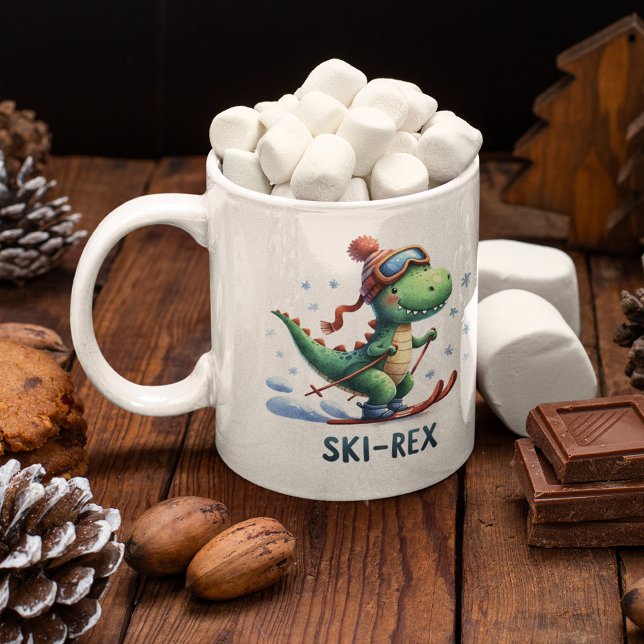 Ski-Rex Winter Fun  Coffee Mug (Creator Uploaded)