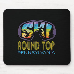 Ski Round Top Pennsylvania Skiing Vacation  Mouse Pad