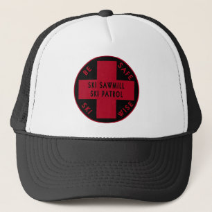 Ski Sawmill Ski Patrol Logo Hat