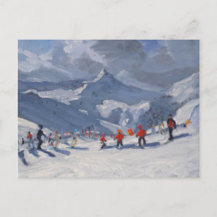 Ski School Tignes 2009 Postcard