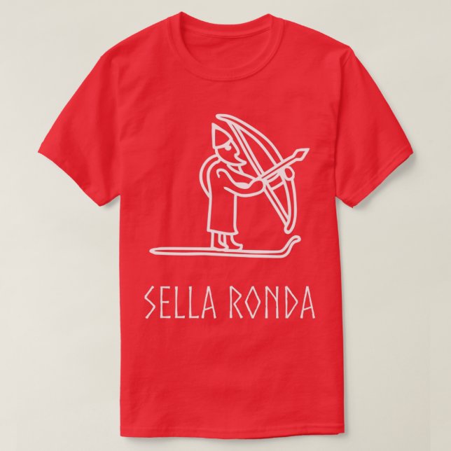 Ski Sella Ronda Ullr T-Shirt (Design Front)