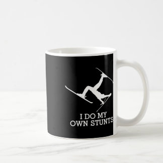 Ski Shirt - I Do My Own Stunts - Funny Skiing Tee Coffee Mug