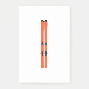 Ski Skiing Post-it Notes